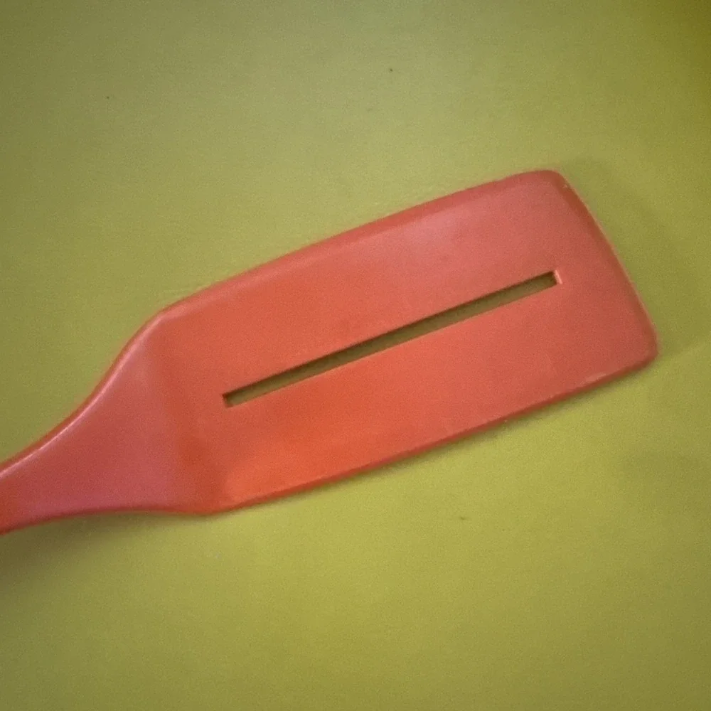 Vtg FOLEY Orange Nylon Spatula 1 Slot 12